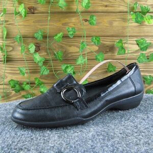 Circa Joan‎ & David Women's Loafer Black Leather Size 7.5M Gently Used 2025